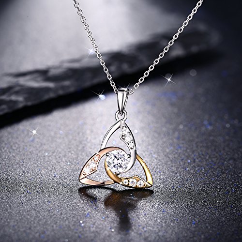 J. Rosée Collana da Donna, Zirconia cubica argento...