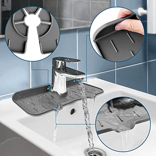 Silicone Faucet Handle Drip Catcher Tray Vassoio