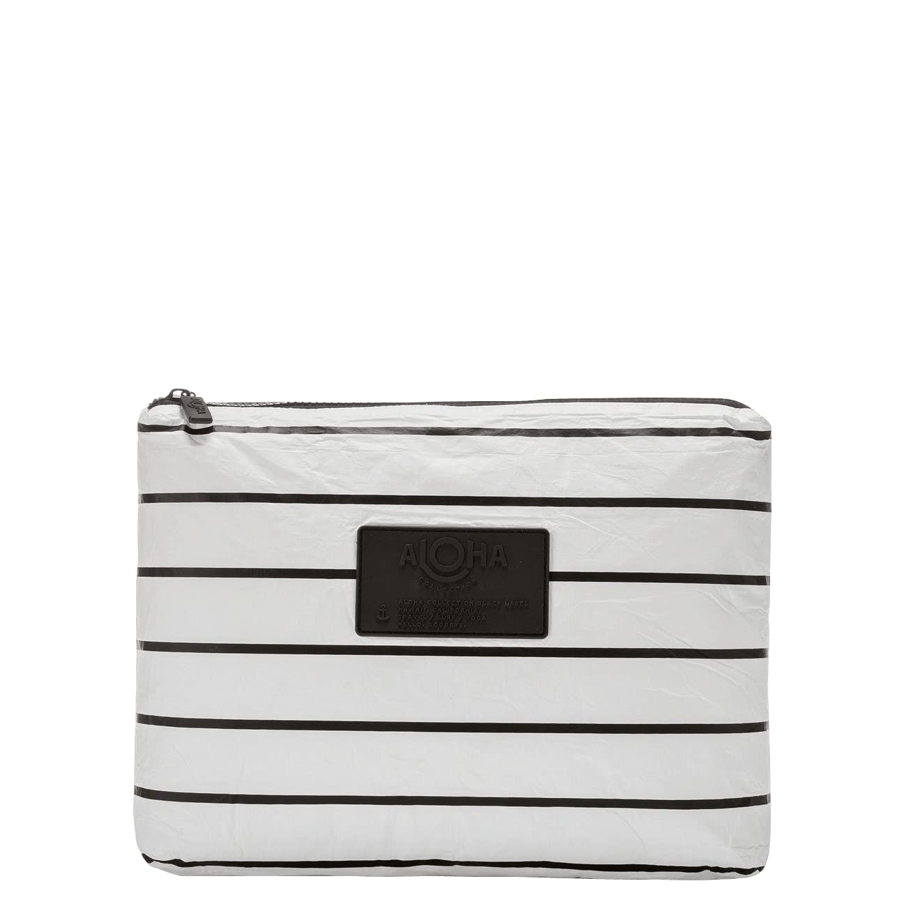 ALOHA Collection Mid Pouch, Lightweight, Packable, & Splash-Proof Pouch for Travel, Makeup, Toiletries, Organization, Gym, Pool & Beach. Easy to Clean Material. (11" x 8.5")