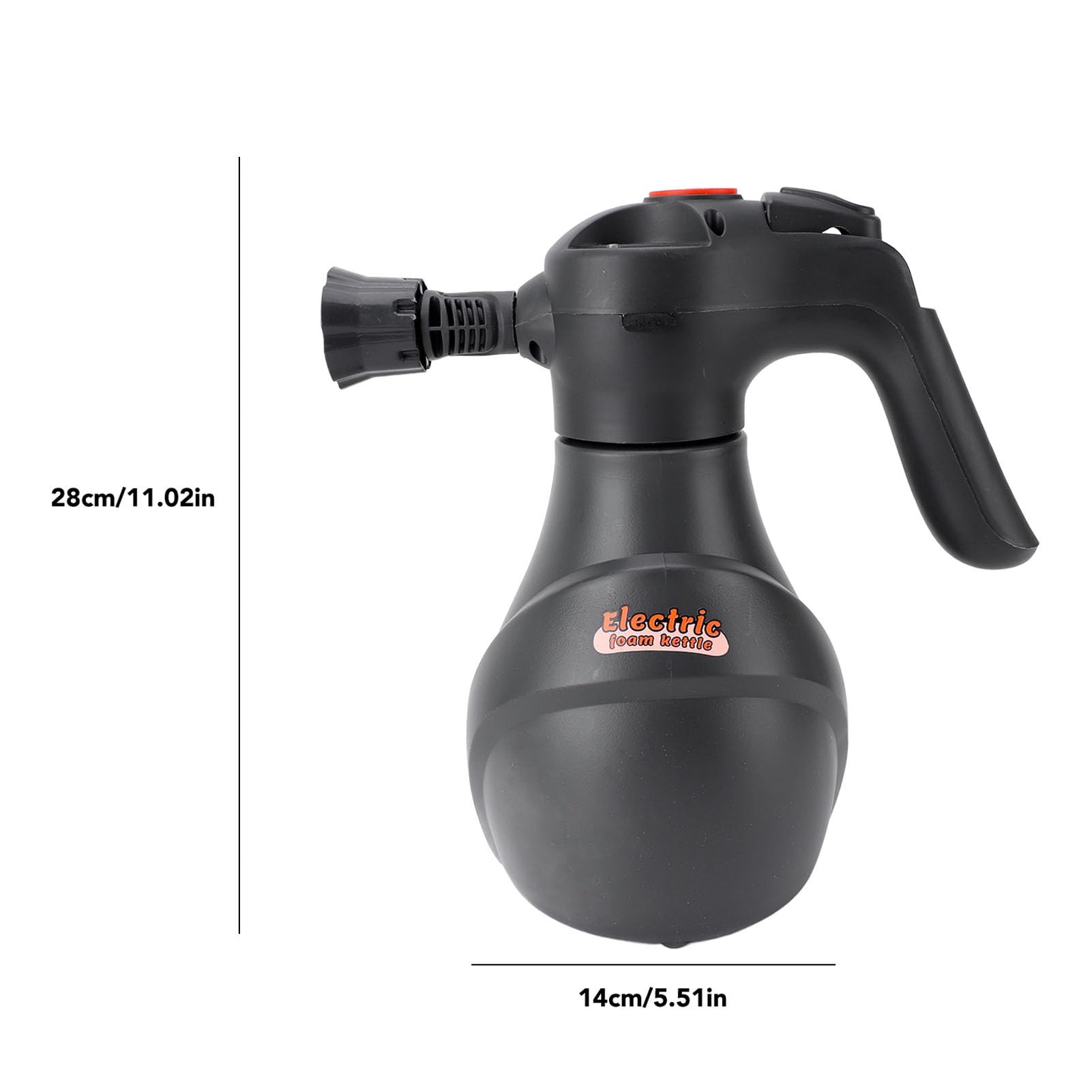Spruzzatore Elettrico della Schiuma, Bottiglia Spray Elettrica in Schiuma, Palmare Spruzzatore di Schiuma Elettrico Pressurizzato Spruzzatore di Schiuma con Pompa a Pressione