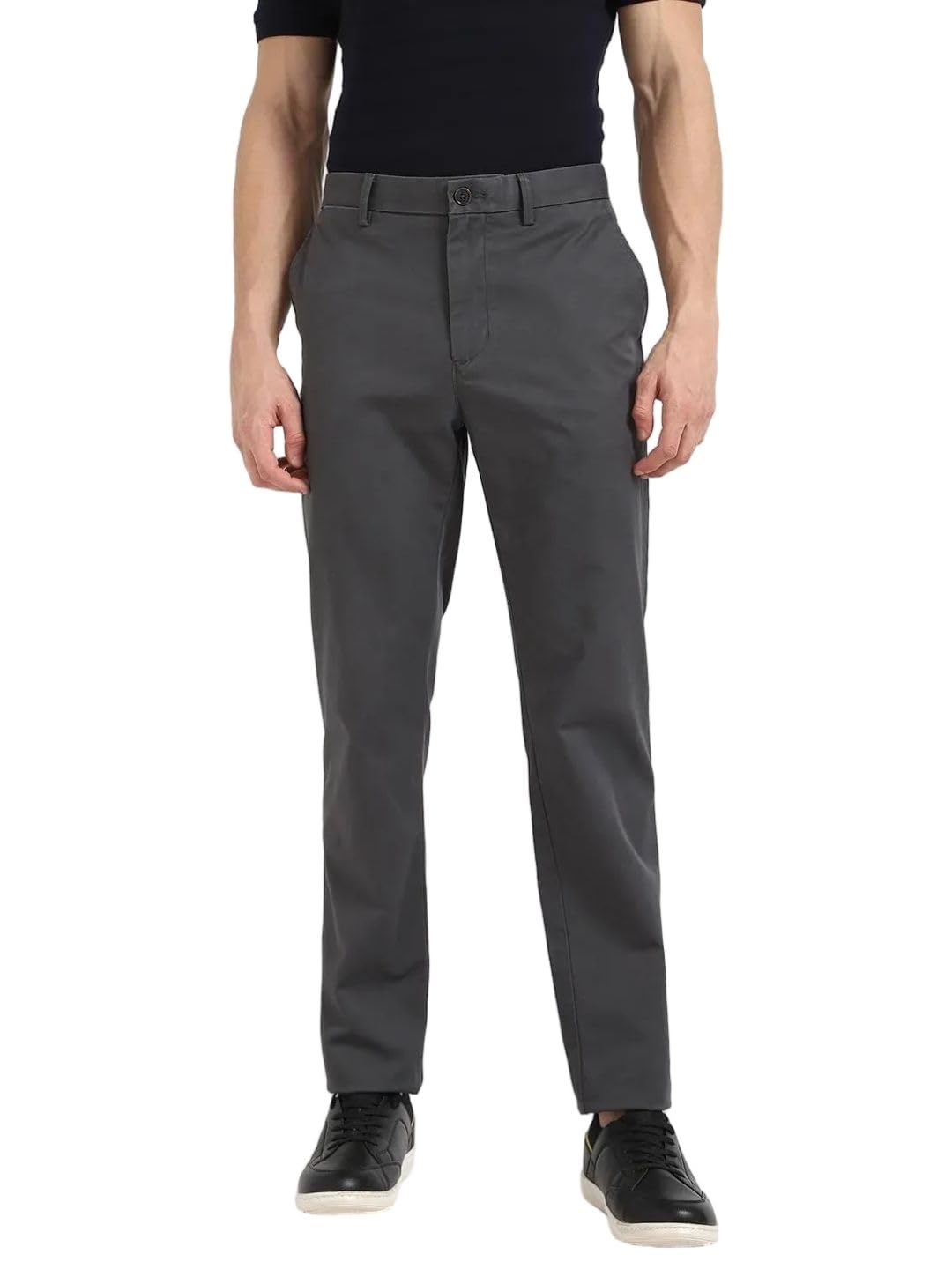 tommy hilfiger Relaxed Fit Solid Mid Rise Chino-picture-45