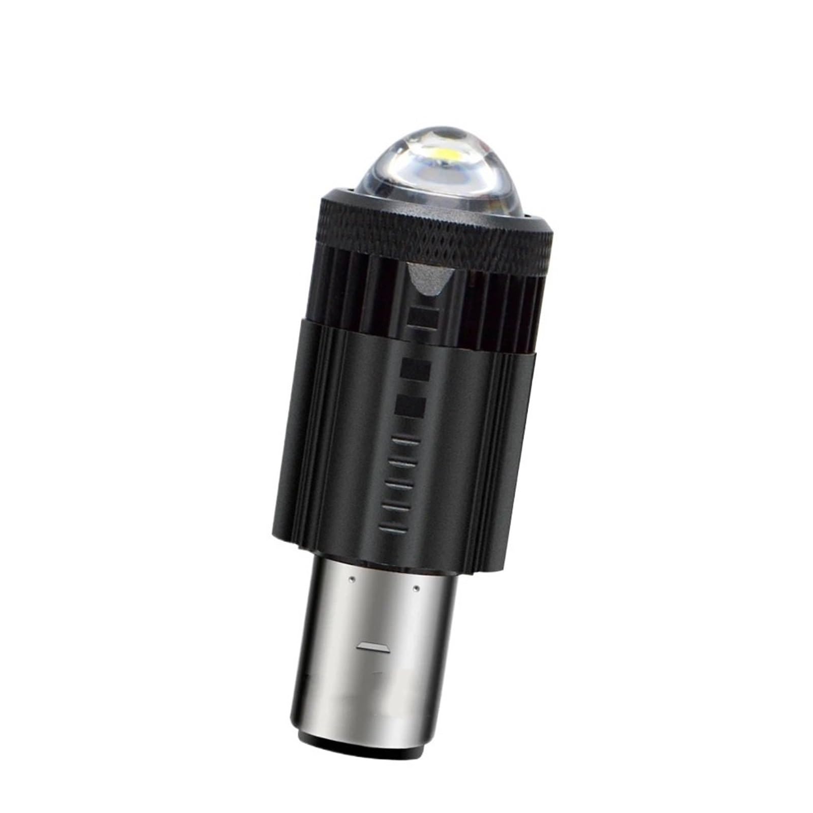 Reflektor Przedni reflektor Żarówka Reflektora Motocykla LED BA20D 8-24V Hi/Lo Beam Wentylator Chłodzenie Moto Lampa Przeciwmgielna Reflektor 2000lm Biały 2 Szt.(1pc)
