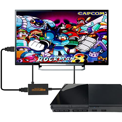 Iqiku Ps2 Hdmi Adapter , Hdmi Converter For Ps1/Ps2 With True Rgb Signal Output In 720P/1080P Resolution #TOP3