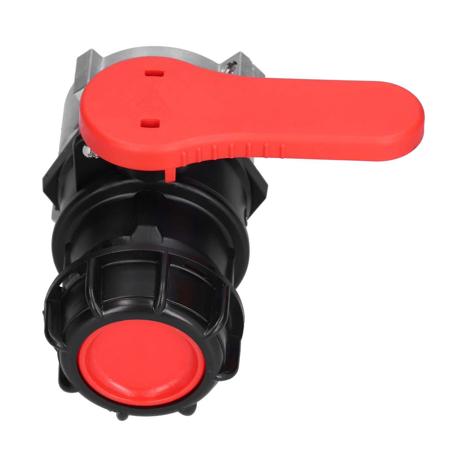 DN50 - Adaptador IBC con válvula de bola, accesorios de manguera de drenaje de 75 mm y conectores de grifo de jardín para drenaje eficiente de tanque y soluts de riego