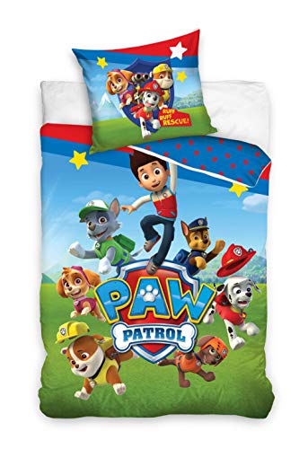 Paw Patrol PAW201035 - Juego de ropa de cama (135 x 200 cm)