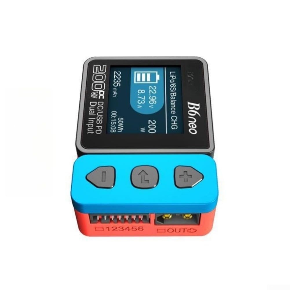 B6neo Lade-Modul 300W DC 80W für pd für LiPo 1S-6S B6neo Lade-Modul