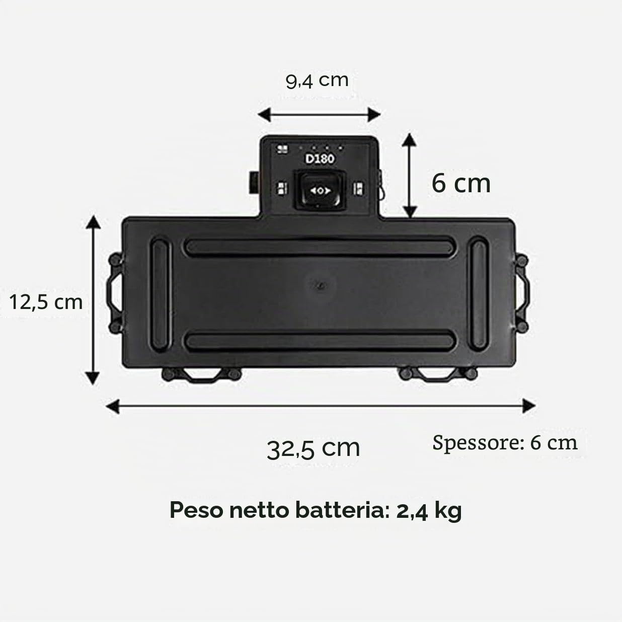 Pinna motorizzata elettrica da 288 W 12 V con sistema di propulsione propulsore subacqueo - Tavola da surf e motore SUP a batteria per kayak, barche da pesca, tavole da paddle (4-5 km/h)