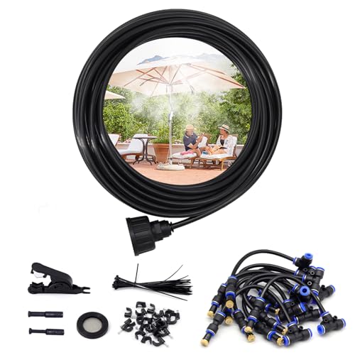 Kit Nebulizador Jardín Terraza, 20M Sistema Riego...