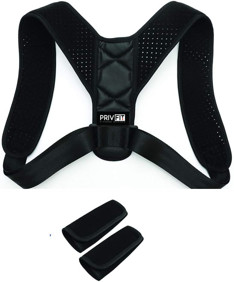 Posture Corrector for Women & Men, Clavicle Support Back Brace Medical Device to Improve Bad Posture, Shoulder Support, High Back & Neck Pain Relief -Mediem