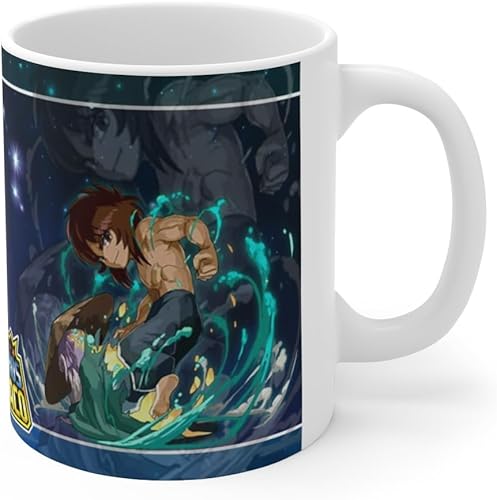 Libra, Los Caballeros del Zodiaco, Taza de Cerámica 11 Oz