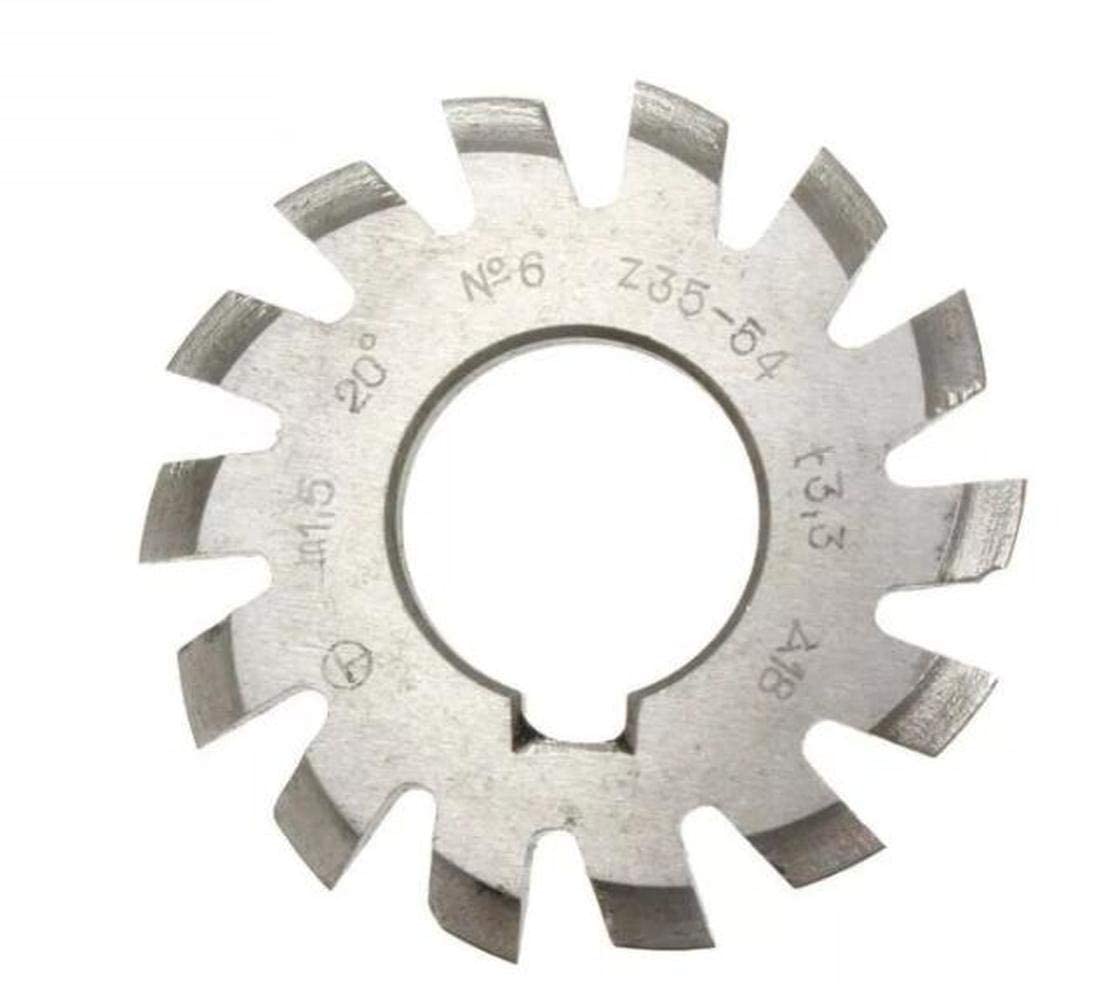 SUCAN Modul 1.5 PA20 Bore 22mm # 1-8 HSS Evolventenverzahnung Fräser