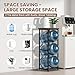 storenization 5 Gallon Water Jug Holder, 3-Tier Water Bottle Holder with Wood Top Shelf, Heavy Duty Water Cooler Jug Rack, Water Dispenser Storage Stand for Kitchen Office and Living Room