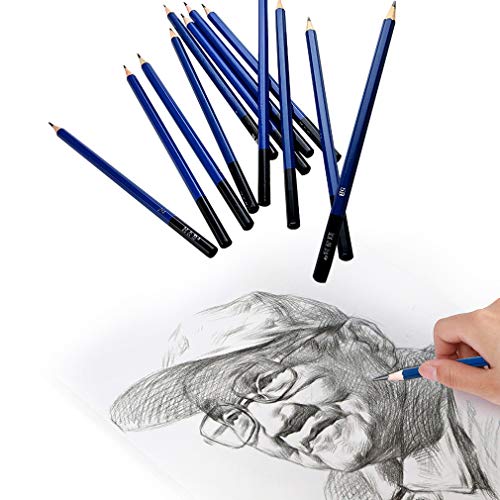 Lápices para dibujo YYMIYU set 6B a 4H miniatura 2