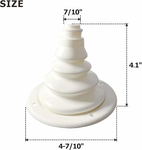 Miniatura 2 de Bota de cable para pozo de motor de barco, protección de dirección para yate marino, kayak, cable eléctrico, organizador de cables eléctricos,