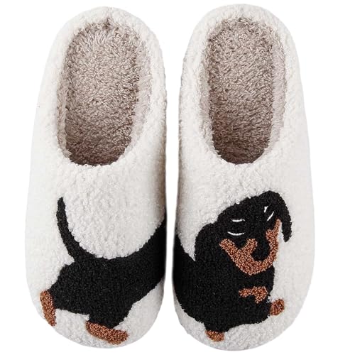 Animal Slippers For Women Men Adult House Slippers for Womens Mens Kawaii Bedroom Slipper Cartoon Slides Memory Foam Slipper For Woman