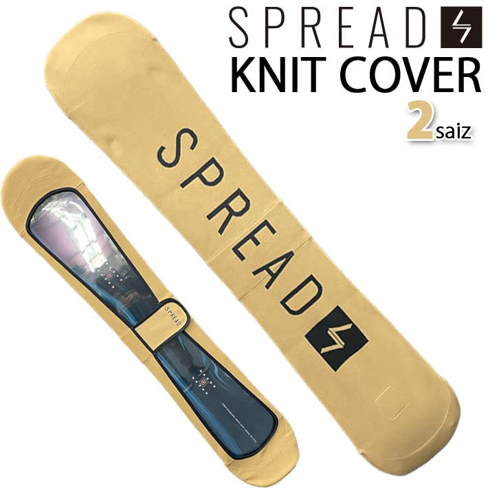 Amazon | SPREAD SNOWBOARD スプレッド KNIT COVER LOGO [BEIGE
