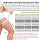 Ruilala Kniestütze 1 Stück Kniebandage mit Verstellbarer Klettverband Kompression Knie Bandage für Männer Damen für Arthritis ACL Meniskusriss Sport Fitness Gewichtheben Joggen (Rosenrot, L)