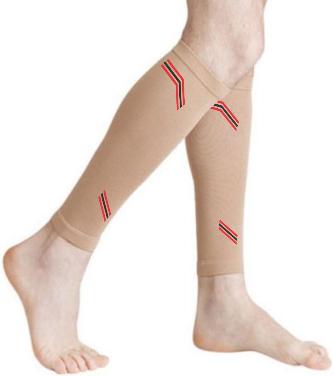 Calf Support Brace, Shin Splint Compression, Lower Leg Wrap Support for Torn Calf Muscle, Strain, Sprain, Pain Relief, Tennis Leg