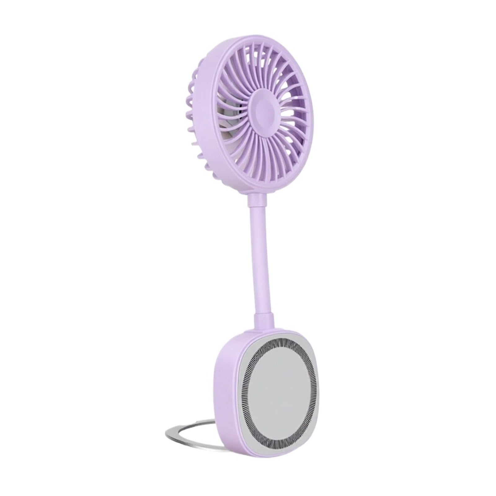 Ventilador portátil recargable USB plegable y magnético con soporte
