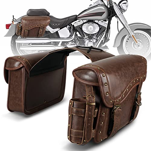 NICECNC Saddle Bags with Cup Holder