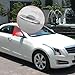 Pleoos Front Driver Side Door Handle Lock Cover Cap Compatible with Cadilac ATS CTS XTS XT5 CT6, Automotive Exterior Door Handles Lock Bezel Cover Cap Silver
