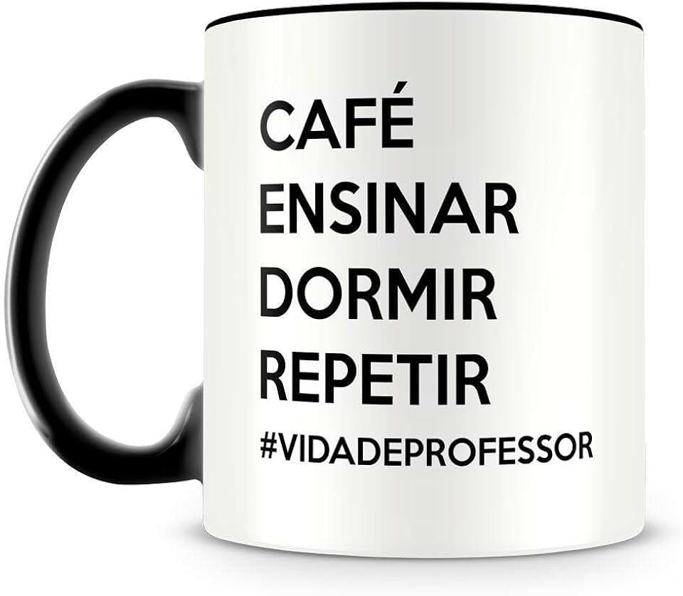 Caneca Personalizada Vida de Professor