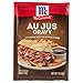 McCormick Au Jus Gravy Mix, 1 oz, Rich, Beefy No-Lump Gravy Perfect for Serving Over Delicious Roasts, Making Perfect French Dip Sandwiches, Creating Tasty Gravy Fries, and More
