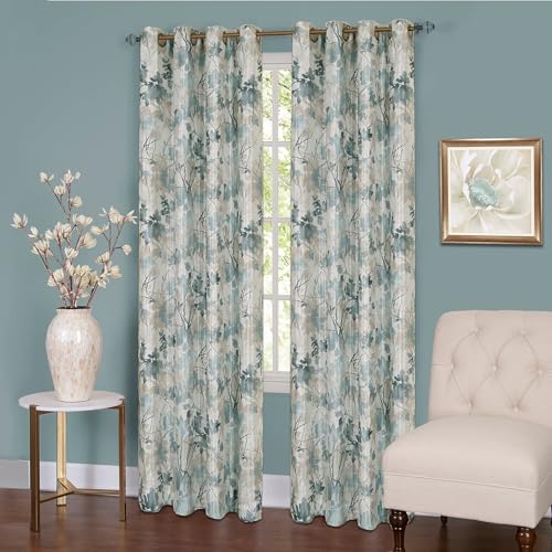 ACHIM Lined Blackout Grommet Window Curtain Panels - 50...