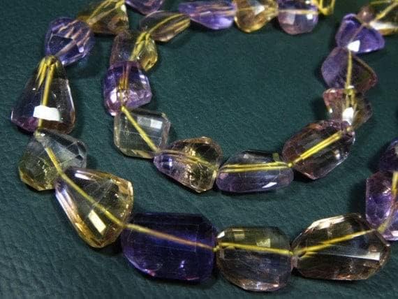 Ametrine Step Cut Big Nuggets LKBEADS pour création de bijoux uniques - 3