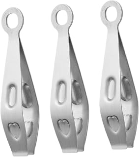Toyvian 3Pcs Fish Bone Tweezers Convenient Chicken Hair Removal Tool for Efficient Grooming of Pigs Ducks and Other Animals Durable Easy to Use