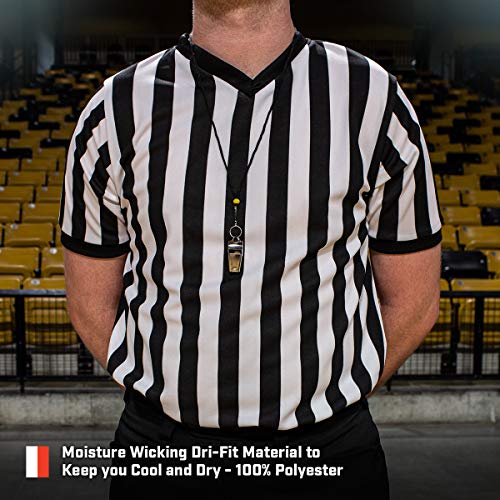 3N2 V-Neck Referee Shirt - Basketball, (7000-L) #TOP1