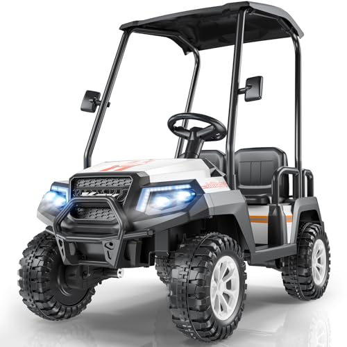 Image of LIGIANT 24V Ride on Car for Big Kids, 4-Seaters Kids Golf Cart