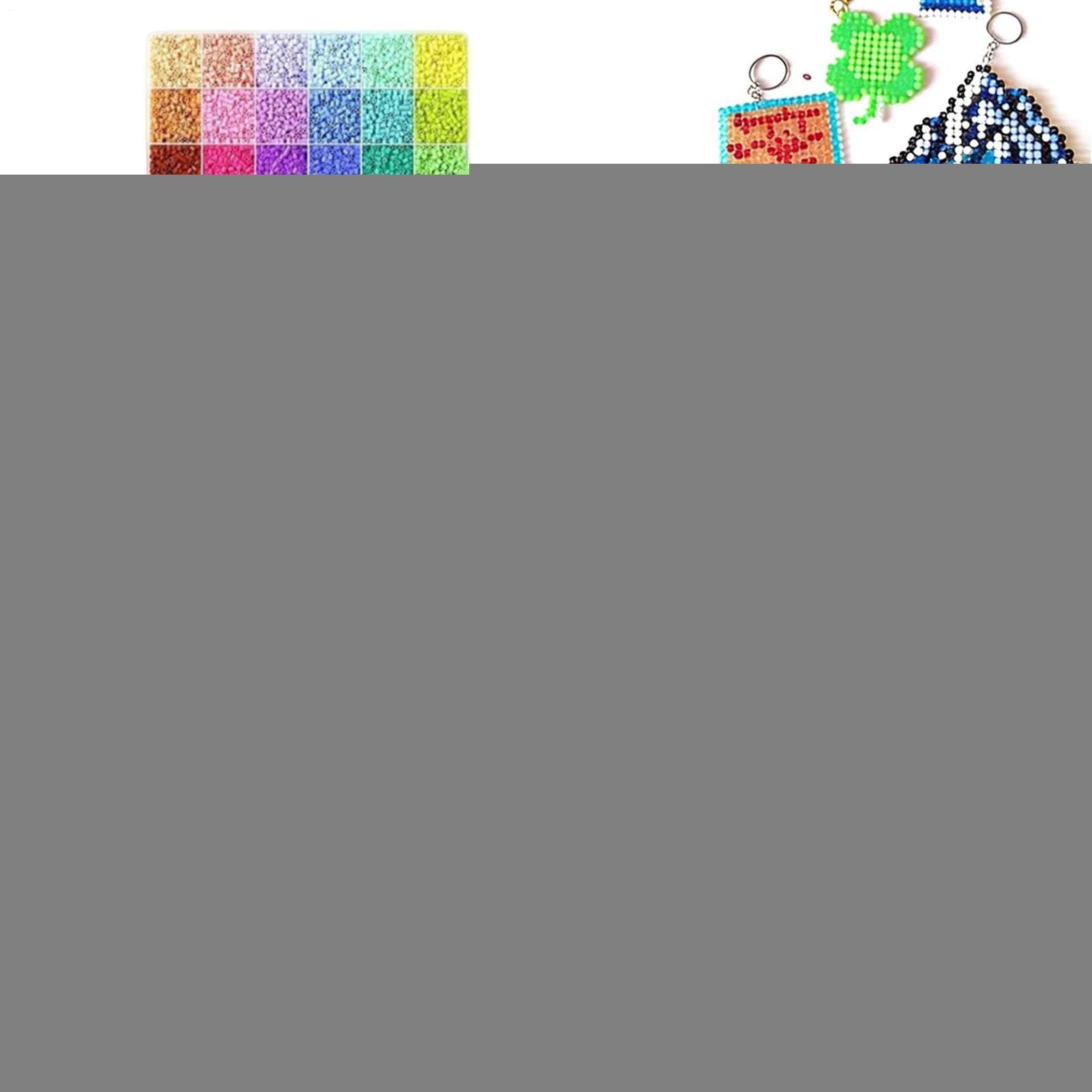 Kit Créatif Perles à Repasser Fournitures pour la Création de Décorations