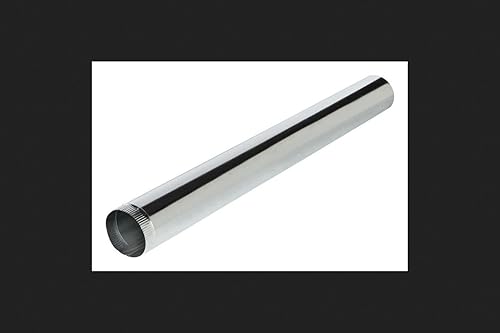 Imperial Manufacturing Furnace Pipe 6 " Dia. X 60 " Galvanized 30 Ga