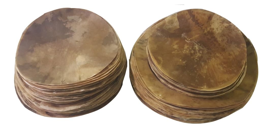 Główki perkusyjne z ciemną kozą skórą, surowa skóra do głowicy bębna, Djembe, irlandzki Bodhran, rodzima rama, szamański, werbel, Djembe, afrykańskie bębny rozmiar od 20 do 96 cm