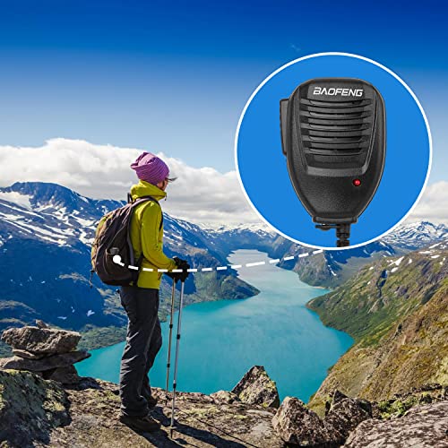 Baofeng Uv-5R Handheld Ham Radio With Extra 1800Mah Battery And Greaval Gv-771 High Gain Antenna, Dual Band Two Way Radio Includes Full Kit (Black) #TOP3