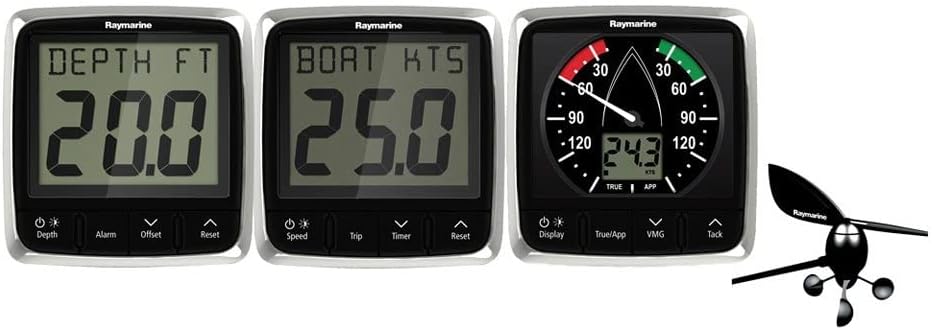 Raymarine i50/i60 Wind, Speed and Depth System Pack Transducer