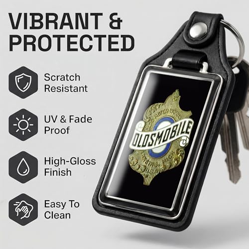 Image of Brotherhood Car Key Chain for Olds Mobile- Classic Models Keychain for Men and Women Gift Key Ring