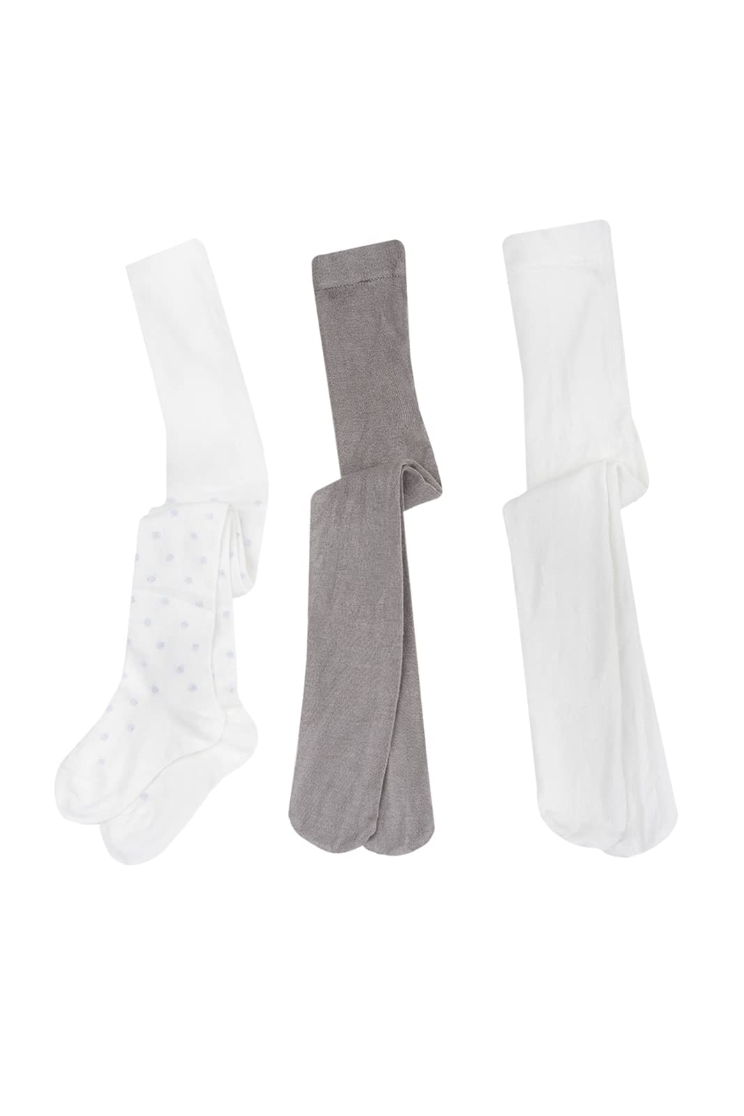Chicco Ensemble de Collants Chauds en Coton Chaussettes Fille (Lot de 3)