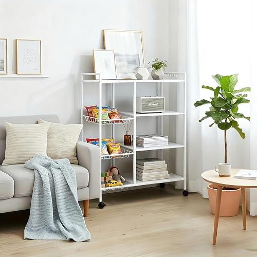 FRSTONE �����W���b�N �L�b�`�����b�N �������߉\ ��80cm ��^�����W�Ή� ��e�� �L�b�`�����[ �X�`�[�� �H��I ���@�\ ���[�o�X�P�b�g �L���X�^�[�t�� �I �ω׏d100kg �g�ݗ��ĊȒP �ȃX�y�[�X �������ȒP �K�іh�~ �ϖ��Ր� �h����