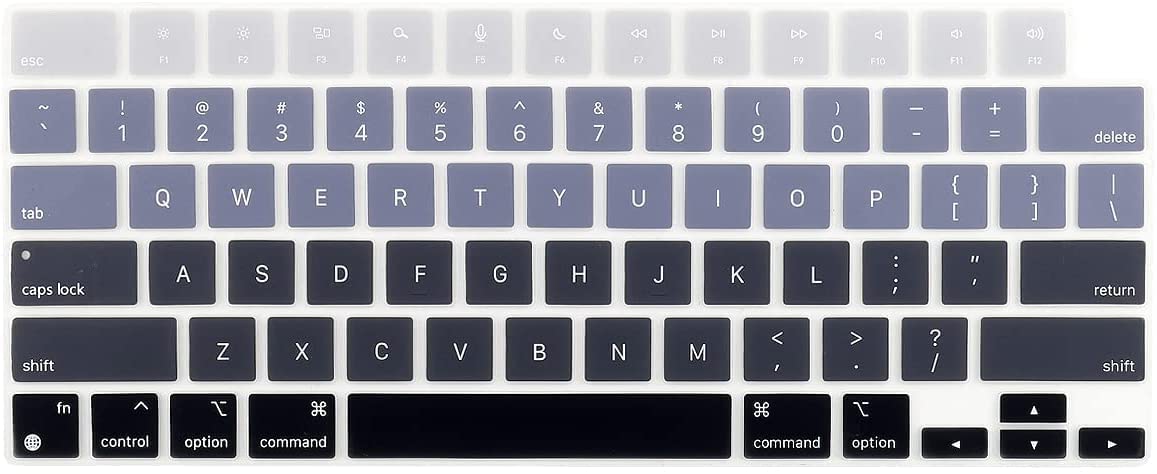 VNJ ACCESSORIES Keyboard Cover Protector for MacBook Air 15" M2 2023 A2941, 13.6" A2681 /MacBook Pro 14.2" 2021-22 (A2442), 2023 (A2779) MacBook Pro 16" 2021-22 (A2485),2023(2780)M1/M2Pro|Max GR.BLACK (B0C9QCJC34) Amazon Price History, Amazon Price Tracker