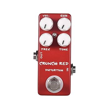 Amazon.co.jp: ギターエフェクター,Benkeg CRUNCH RED