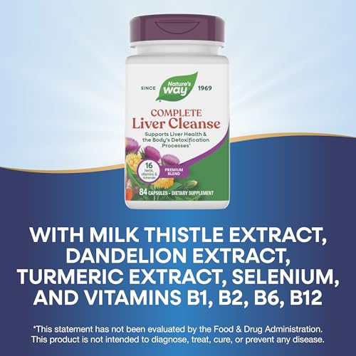 Nature's Way Complete Liver Cleanse with Milk Thistle, 84 Capsules - image 4
