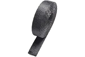 Black Nylon Pattern Heavy Black Webbing Straps with Strong Sewn Edges for...