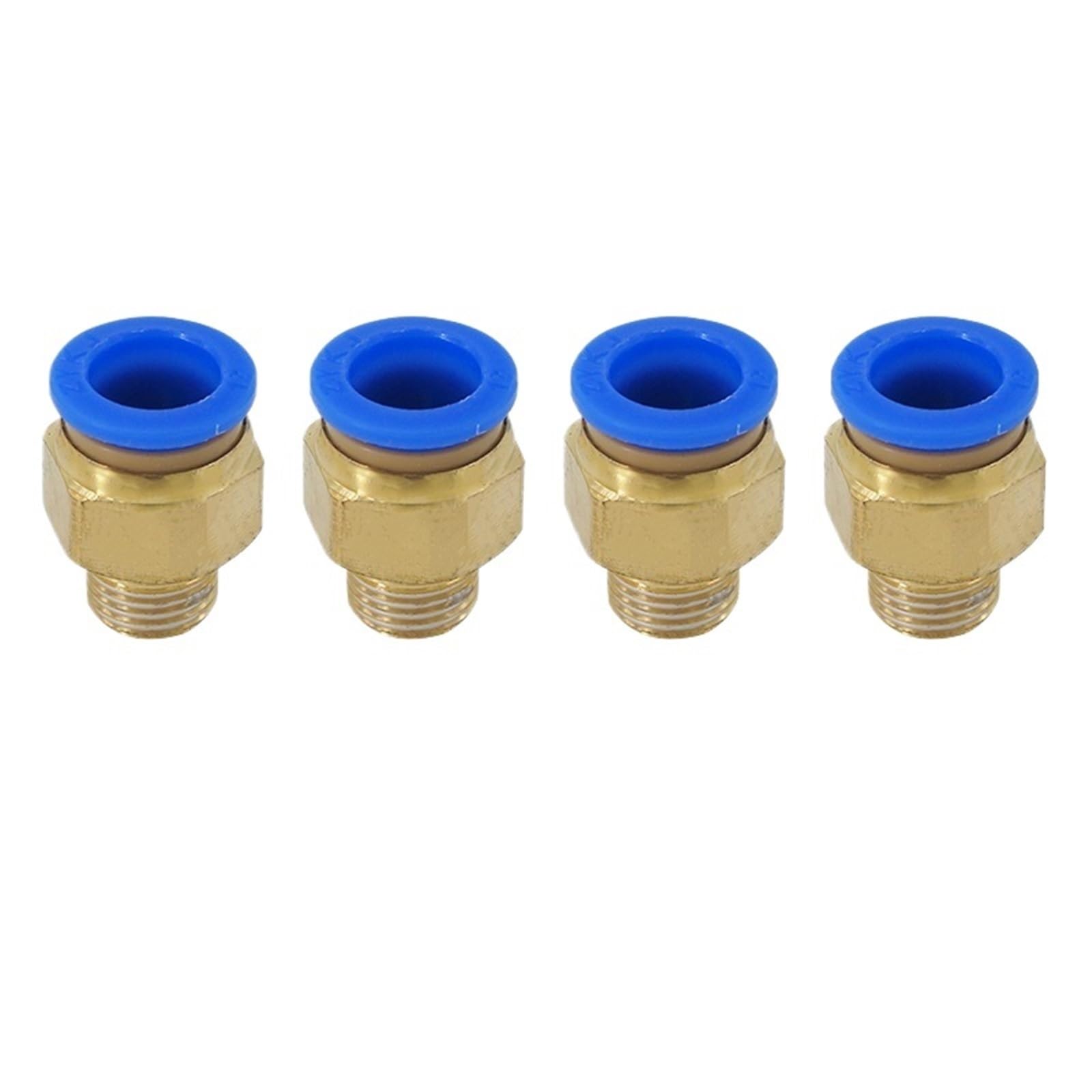 AR2000 G1/4 Mini Air Pressure Regulator Adjustable Pneumatic Reducing Valve With Gauge For Compressor AR1500 BR3000 BR4000 10bar(12MM 4PCS)