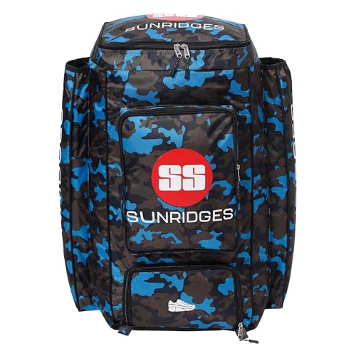 Image of SS Camo Duffle blue kit bag - Blue