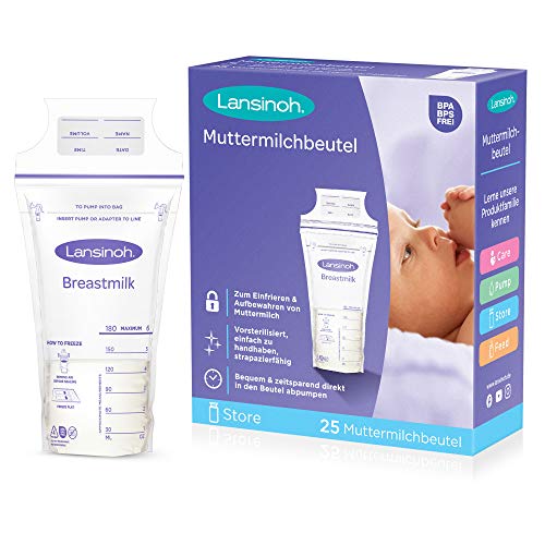 Lansinoh 99204 - moedermelkzak, 25 stuks