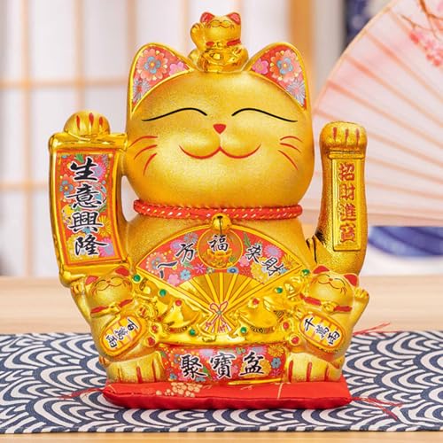 Moderno adorno de gato de la suerte Feng...