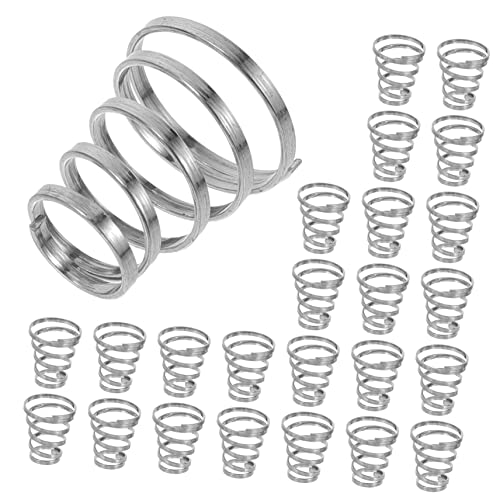 KOMBIUDA Stainless Steel Bike Wheel Skewer Springs 30pcs Quick Release Lever Spring for Road Bikes