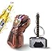 Thanos Handschuh Flaschenöffner, Thor Hammer Kronkorkenöffner,Dekoration Öffner Marvel The Avengers 4 Sammlerstücke für Marvel-Fans Geschenk für Bar, Party, Bierliebhaber (Metall)